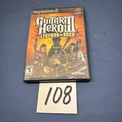 PlayStation 2 Guitar Hero III