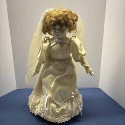 Vintage Bride Doll