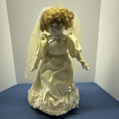 Vintage Bride Doll