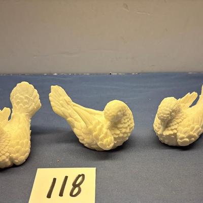 Alabaster Dove Set