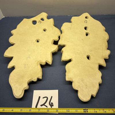 Vintage Fruit Motif Wall Plaques