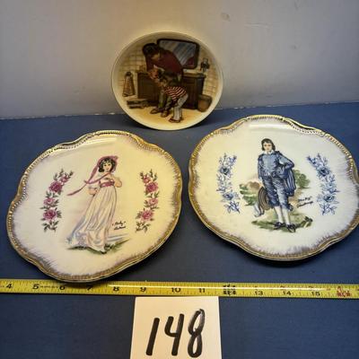 Vintage Plate Lot