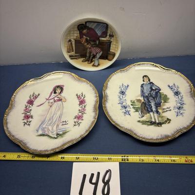 Vintage Plate Lot