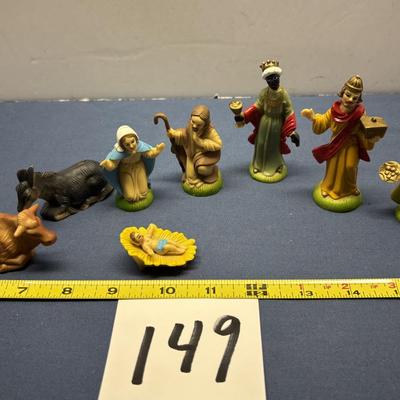 Vintage Nativity Scene