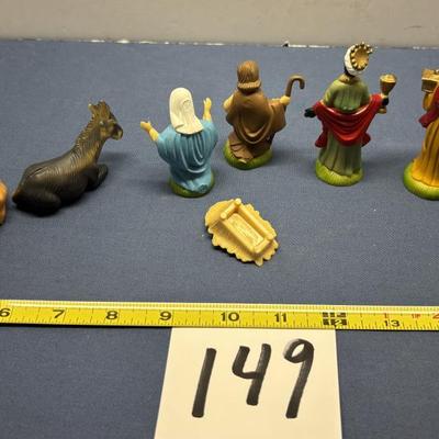 Vintage Nativity Scene