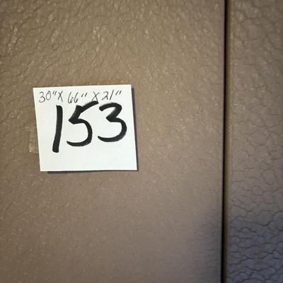 Vintage Metal Wardrobe Cabinet