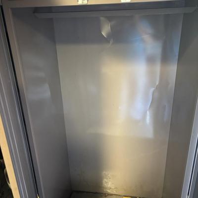 Vintage Metal Wardrobe Cabinet