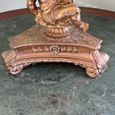 Victorian-Style Cherub Oil Lamp (LR-SF)