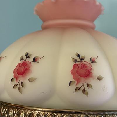 Victorian-Style Cherub Oil Lamp (LR-SF)