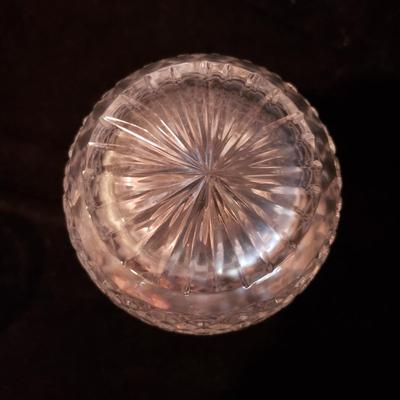 Ten Cut Glass Tumblers and Pineapple Decanter (KN-KD)