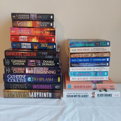 Mystery Novels by Catherine Coulter & More (PB-BBL)
