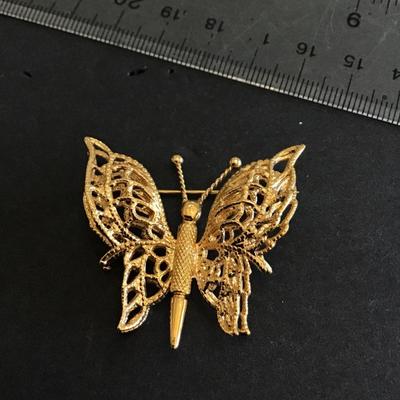 Monet Butterfly Pin
