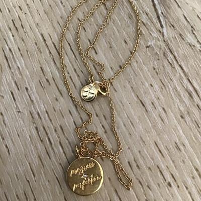 Beautiful progress perfection necklace. Very nice quality.