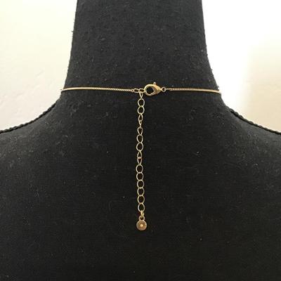 Cute dainty gold tone, necklace
