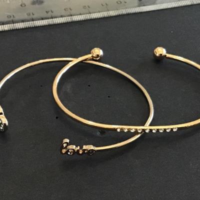 Petite Gold Tone Cuffs