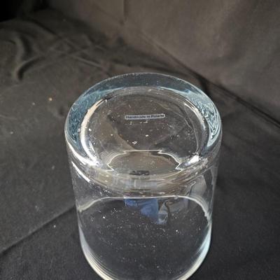 Unique Glass Water Pitcher & Ice Bucket (LR-JS)