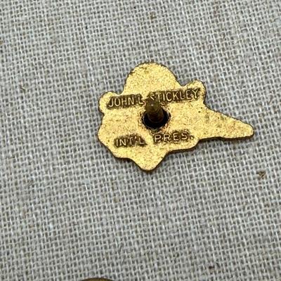 Masonic Pins, 10K NJJS Pin, Lion’s Club Pins + AVL (ST-SS)