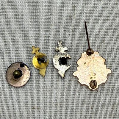 Masonic Pins, 10K NJJS Pin, Lion’s Club Pins + AVL (ST-SS)