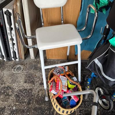 Sale Photo Thumbnail #21: HEAO Walker with cupholder and four wheels wheelchairs canes basic walker extra large shower chair with back walker pouch. Foot arch support back support Walker wheels fabulous smelling lavender wrap bed SUPPORT.
