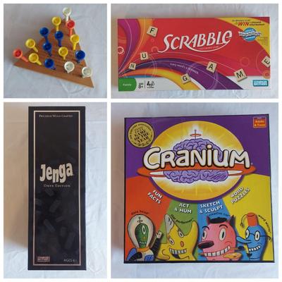 Cranium, Scrabble, Monopoly & More Board Games (PB-BBL)