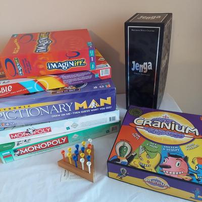 Cranium, Scrabble, Monopoly & More Board Games (PB-BBL)