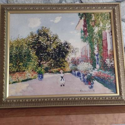 Framed Art Print Claude Monet 'The Artist's House at Argenteuil'