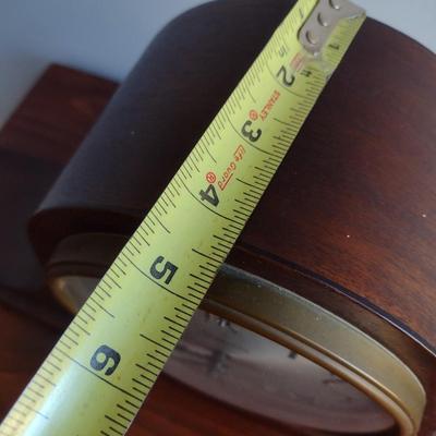 Antique Wood Case Mantle Clock