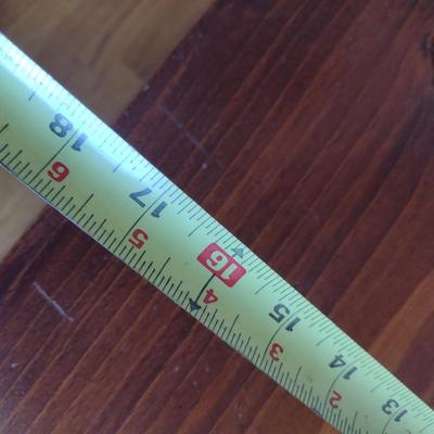 Mixed Wood Double Drawer Accent Table