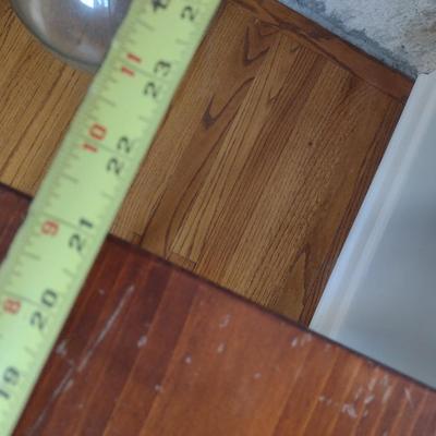 Mixed Wood Double Drawer Accent Table