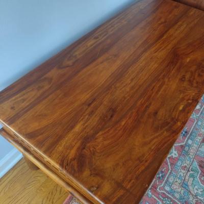 Vintage Solid Wood Low Profile Indian Tea or Coffee Table