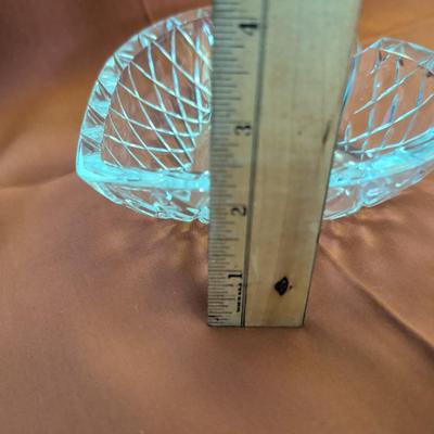 Large flat of glassware Anchor Hocking, Hobnail, Tiffin Francisan