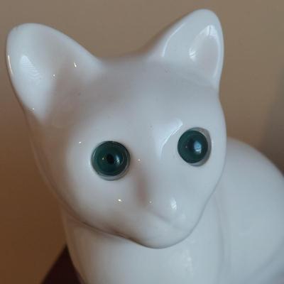 Pair of Ceramic Cats by ELPA Alcobaca (PB-BBL)