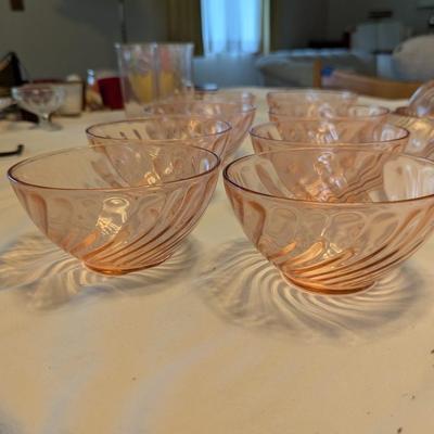 Pink Depression Glass