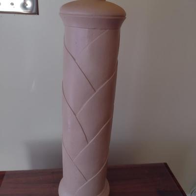 Ceramic Post Table Lamp with Shade
