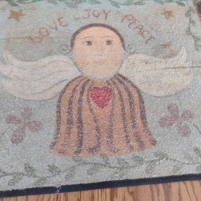 Angels Tread Here Area Rug