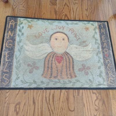 Angels Tread Here Area Rug
