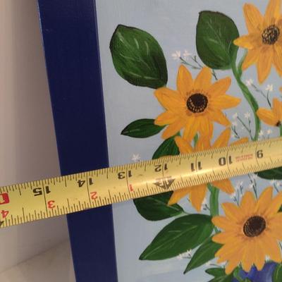 Pair of Original Framed Art Pieces by Local Artist