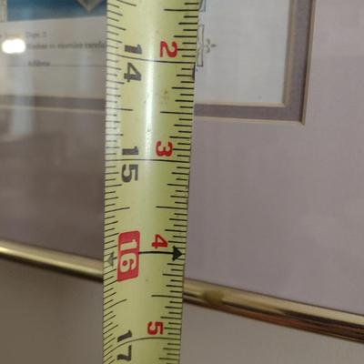 Vintage Johnson & Johnson Advertising Print for Modess Product Framed