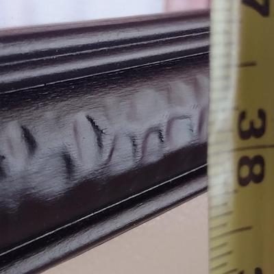 Large Framed Art Print Magnolia Crimson