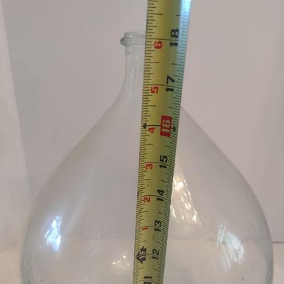 Large Blown Glass Demijohn