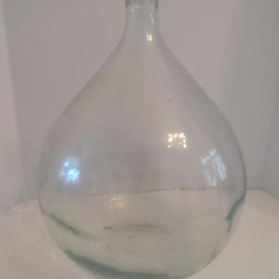 Large Blown Glass Demijohn