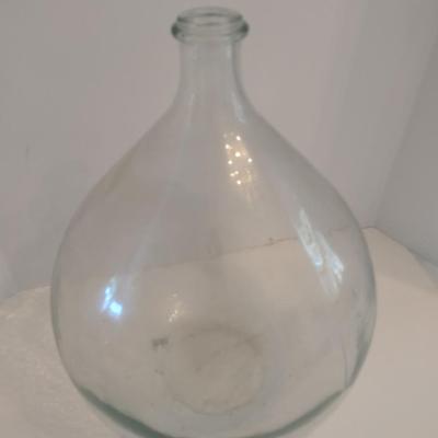 Large Blown Glass Demijohn