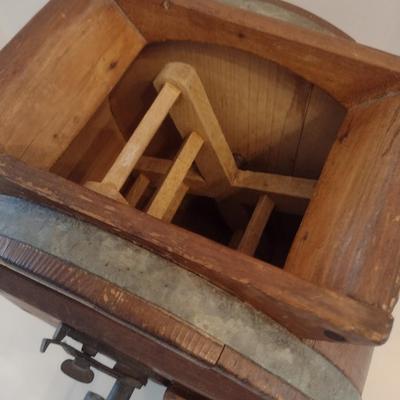 Antique Crank Barrell Butter Churn