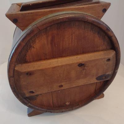 Antique Crank Barrell Butter Churn