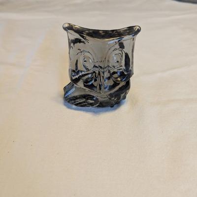 Glass Turtle and Owl