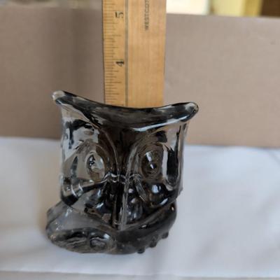 Glass Turtle and Owl