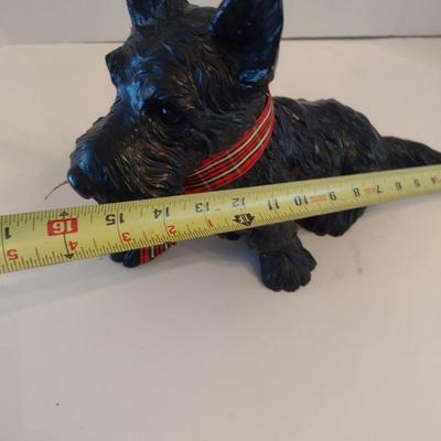 Large Resin Scottish Terrier Statuette by Two's Company
