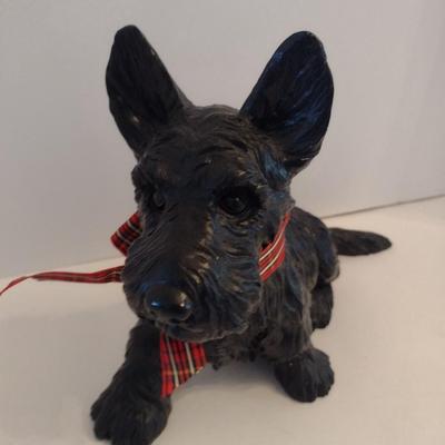Large Resin Scottish Terrier Statuette by Two's Company