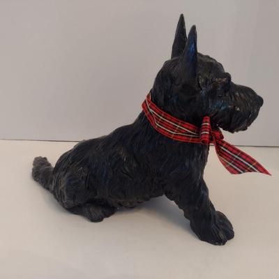 Large Resin Scottish Terrier Statuette by Two's Company
