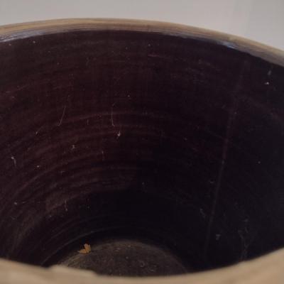 Vintage Salt Glaze 'Bee Sting' Stoneware Pot